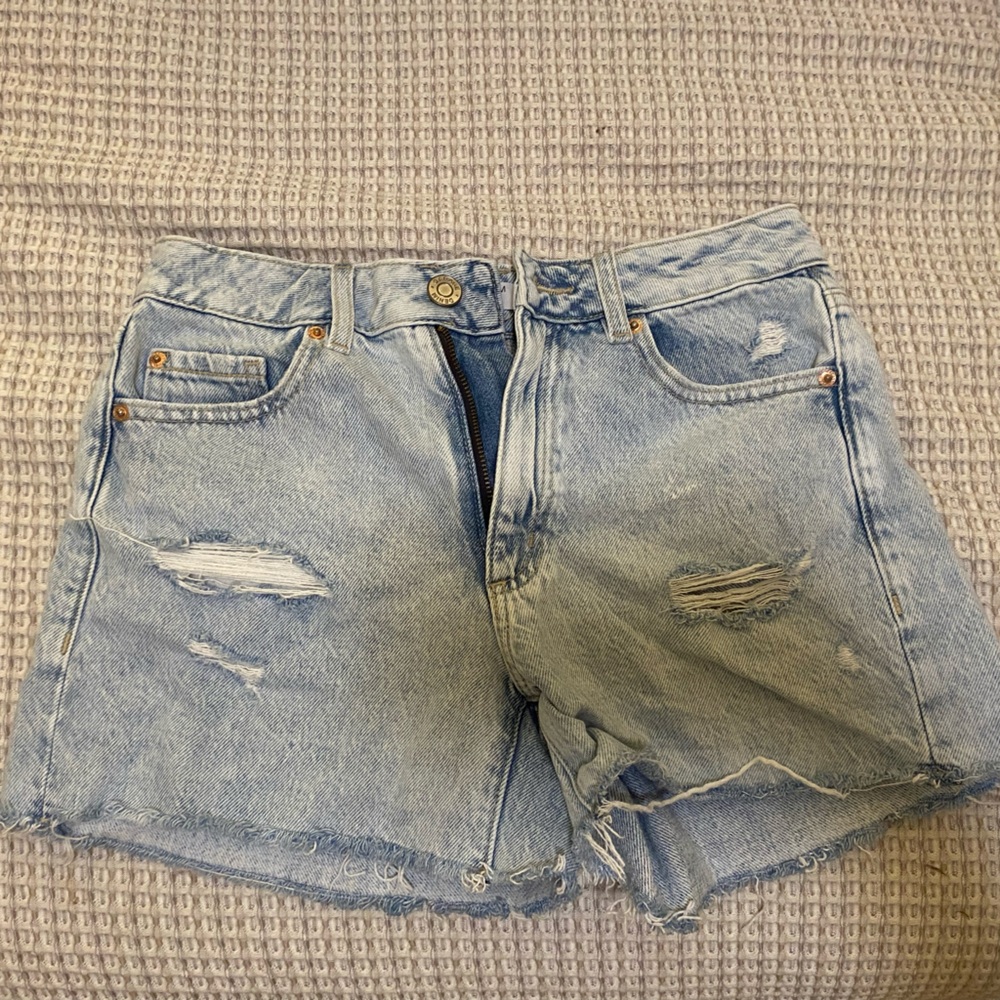 Garage denim shorts